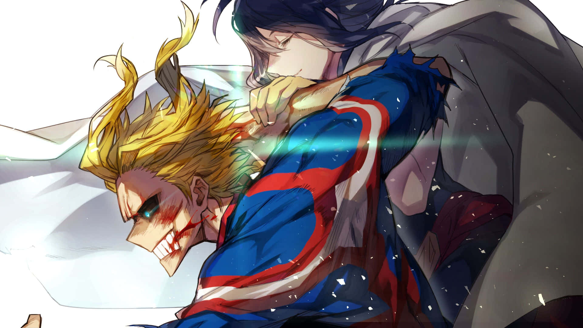 Imagende All Might Herido.