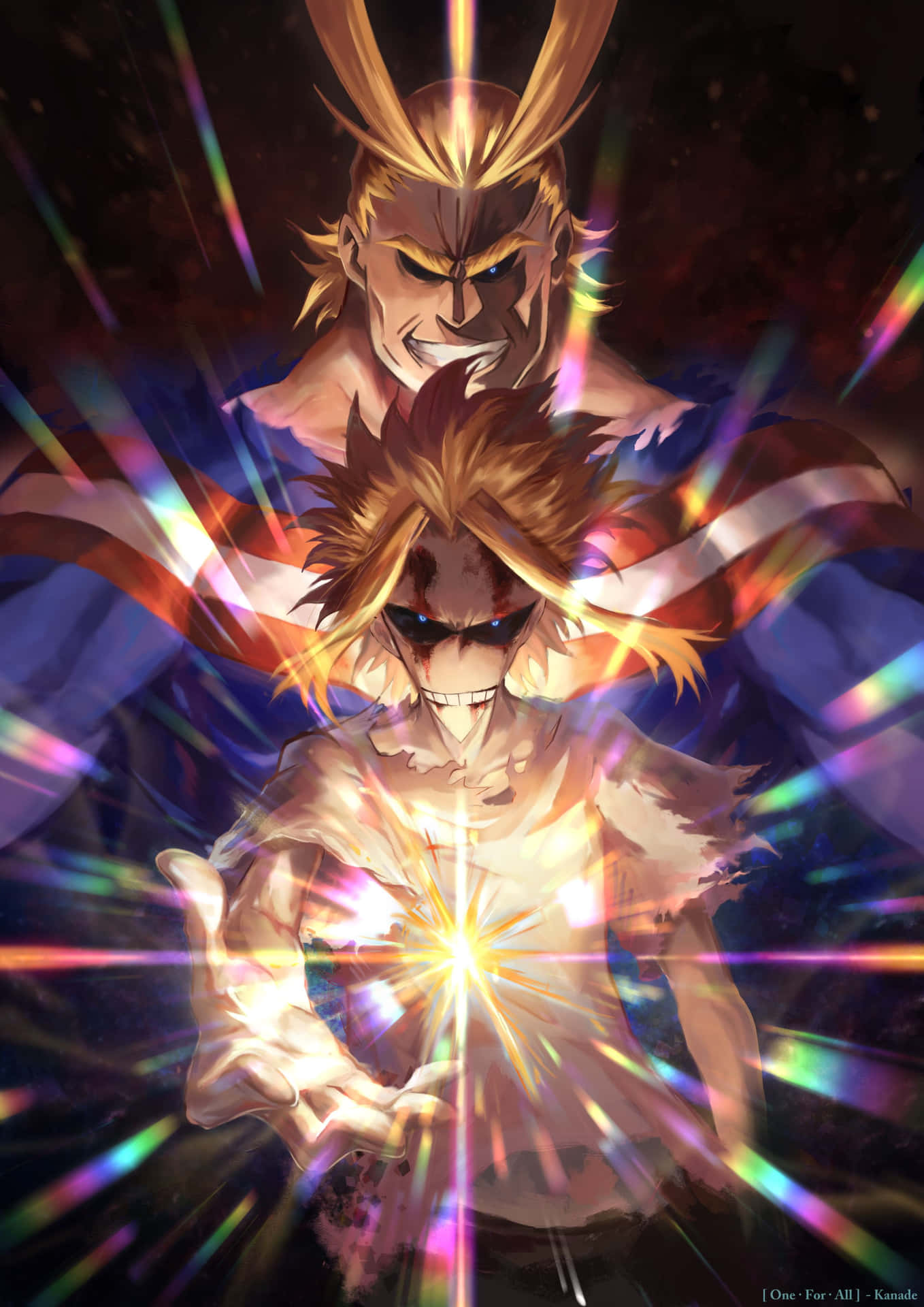 Shining All Might Picture