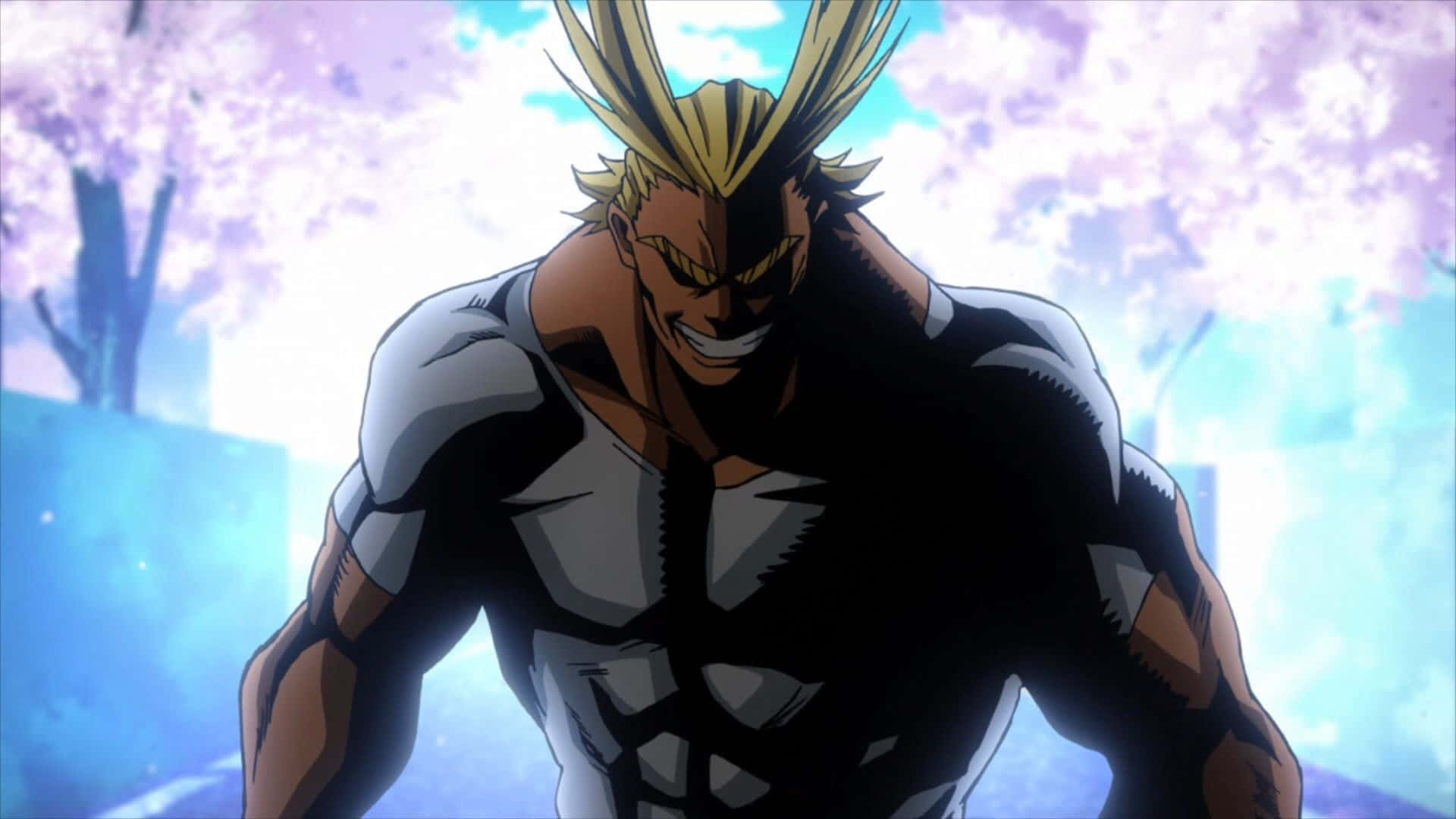 All Might White Shirt Picture