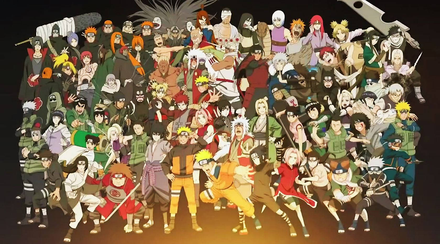 All Ninja Naruto Characters Wallpaper