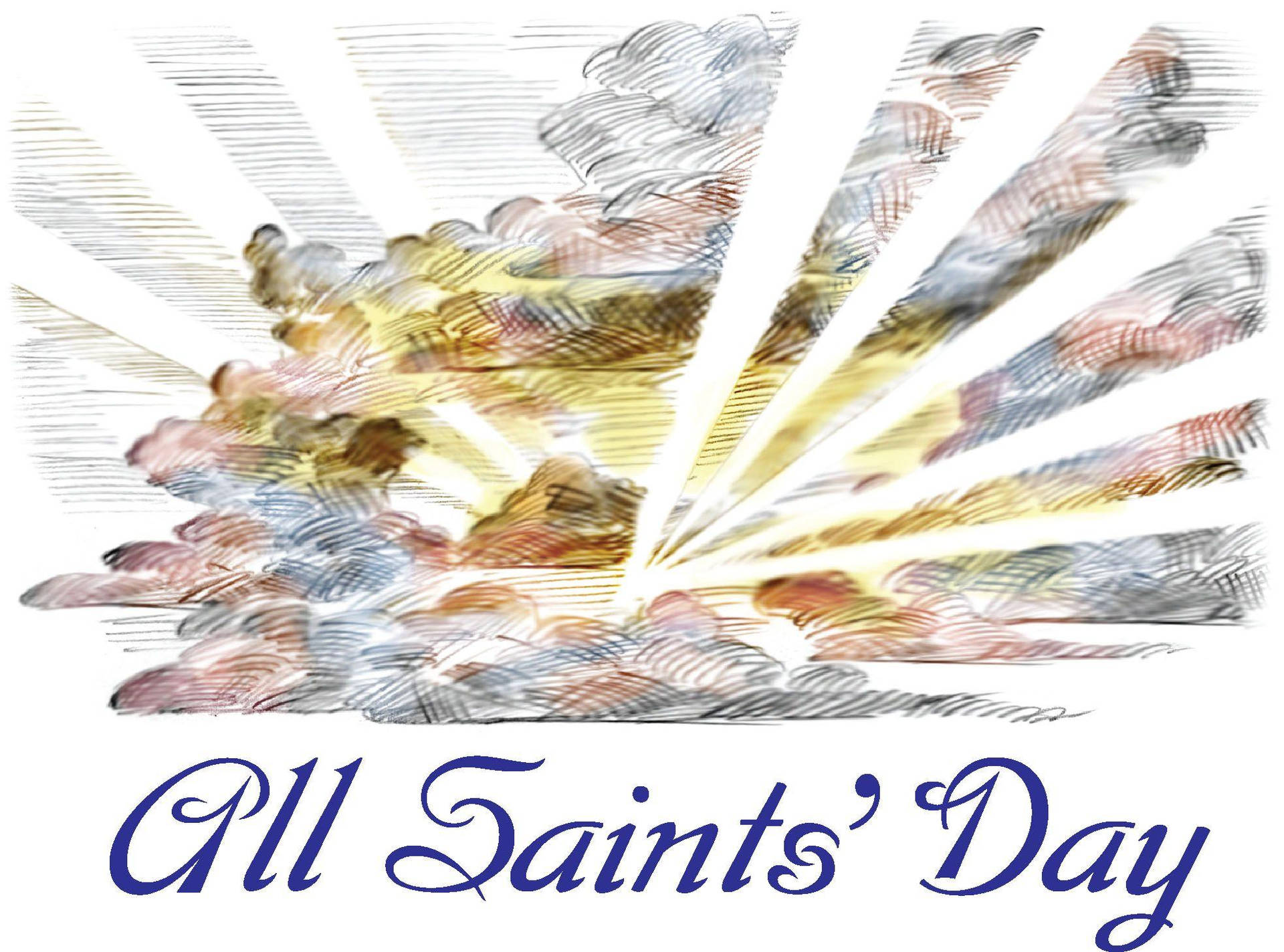 All Saints Day Sky