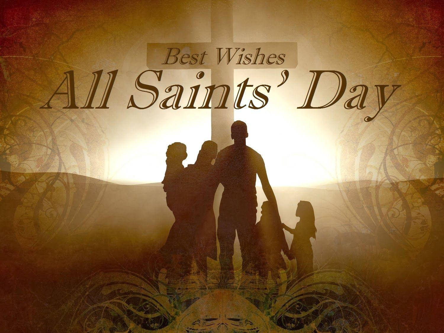 All Saints Day Wishes Wallpaper