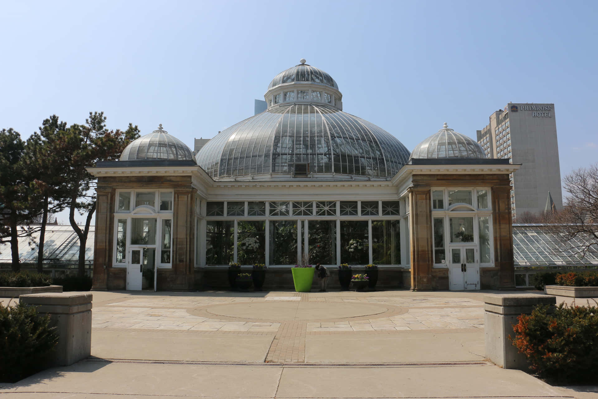 Allan Gardens Conservatory Exterior Wallpaper