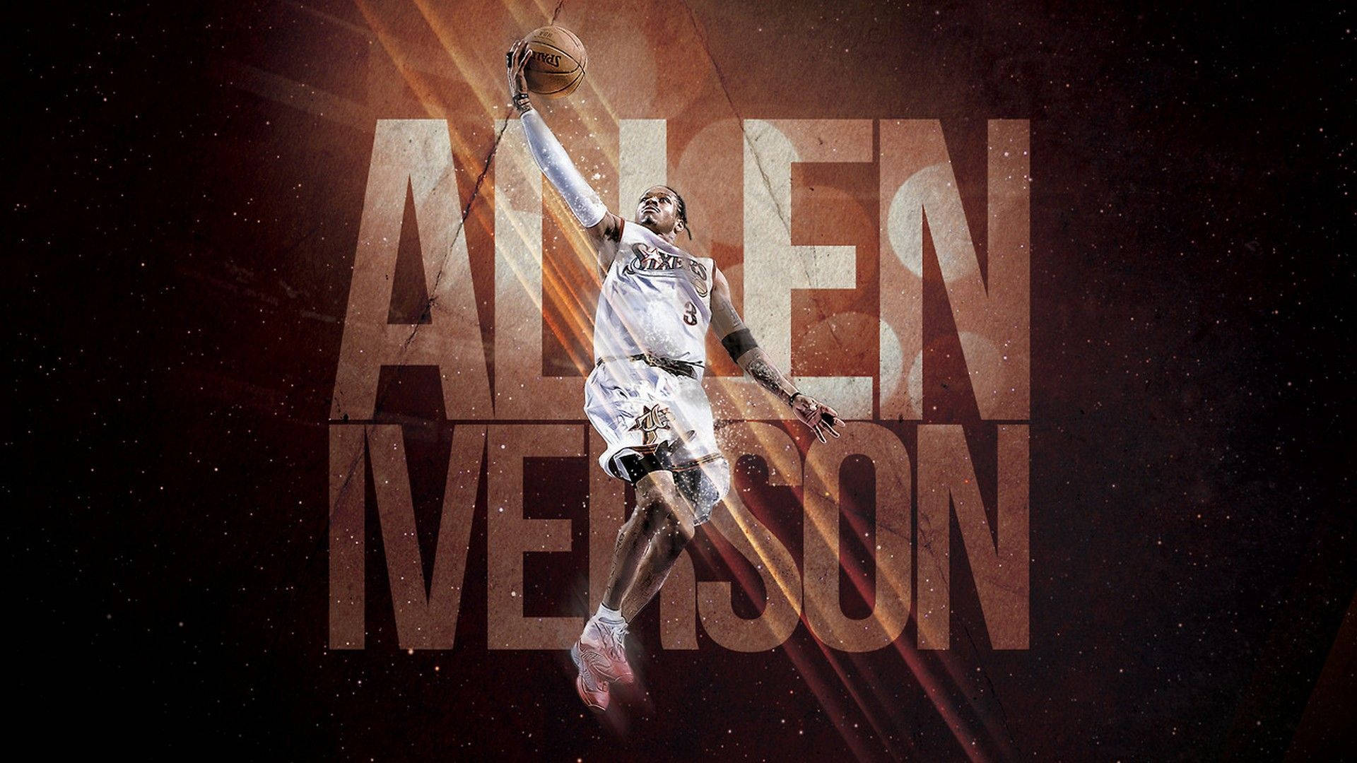 Allen Iverson NBA Desktop Wallpaper
