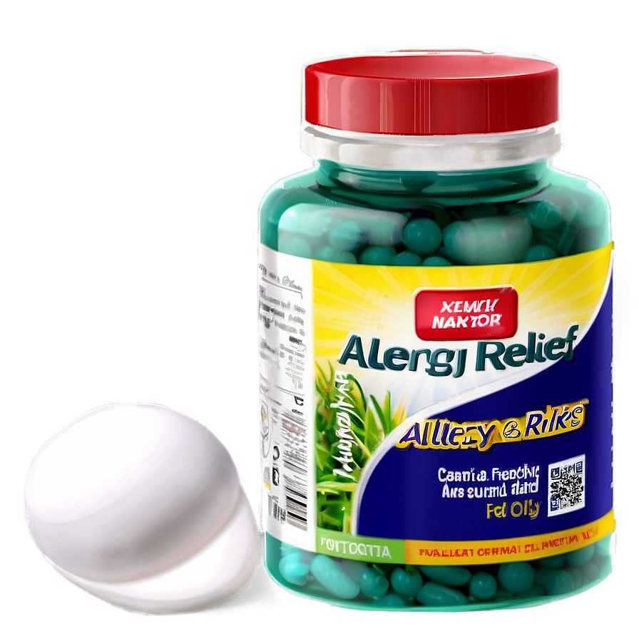 Allergy Relief Tablet Png Vak43 PNG