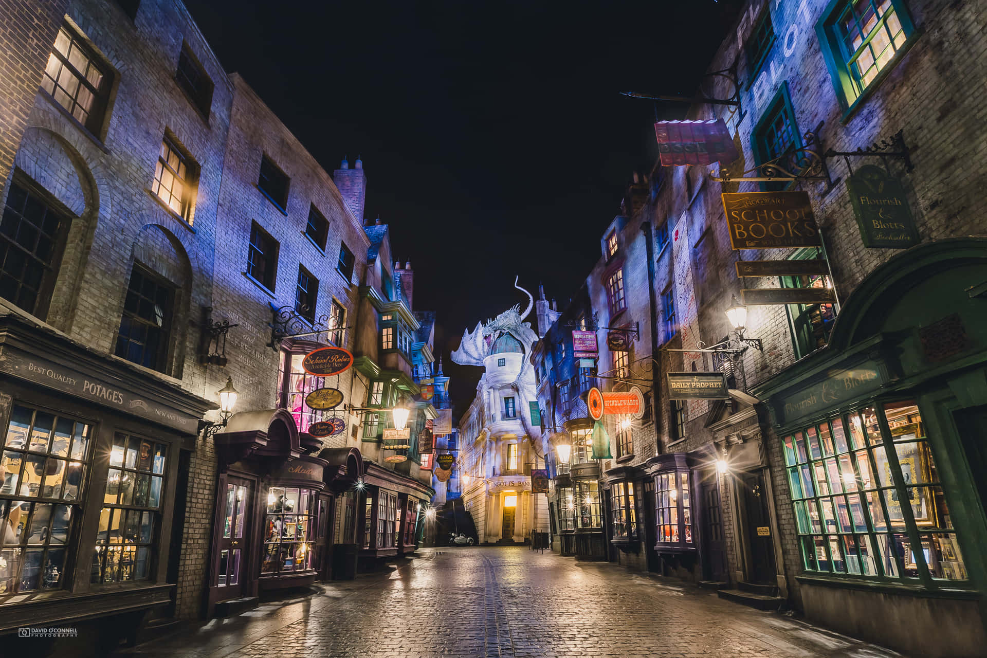 Harry Potter Diagon Alley Background