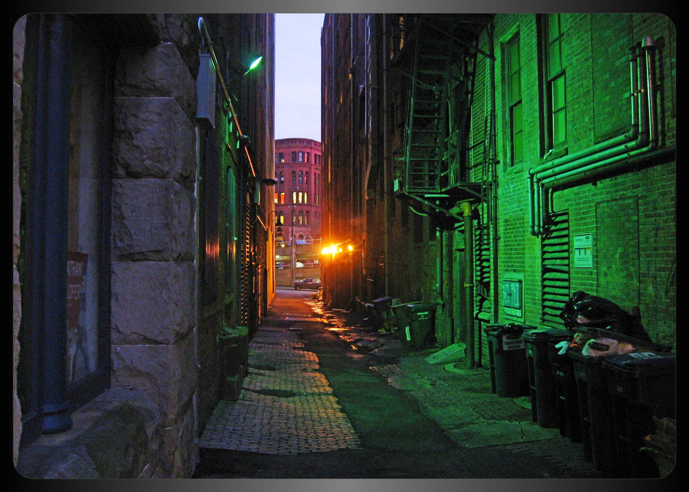 A secluded alleyway perfect for exploring