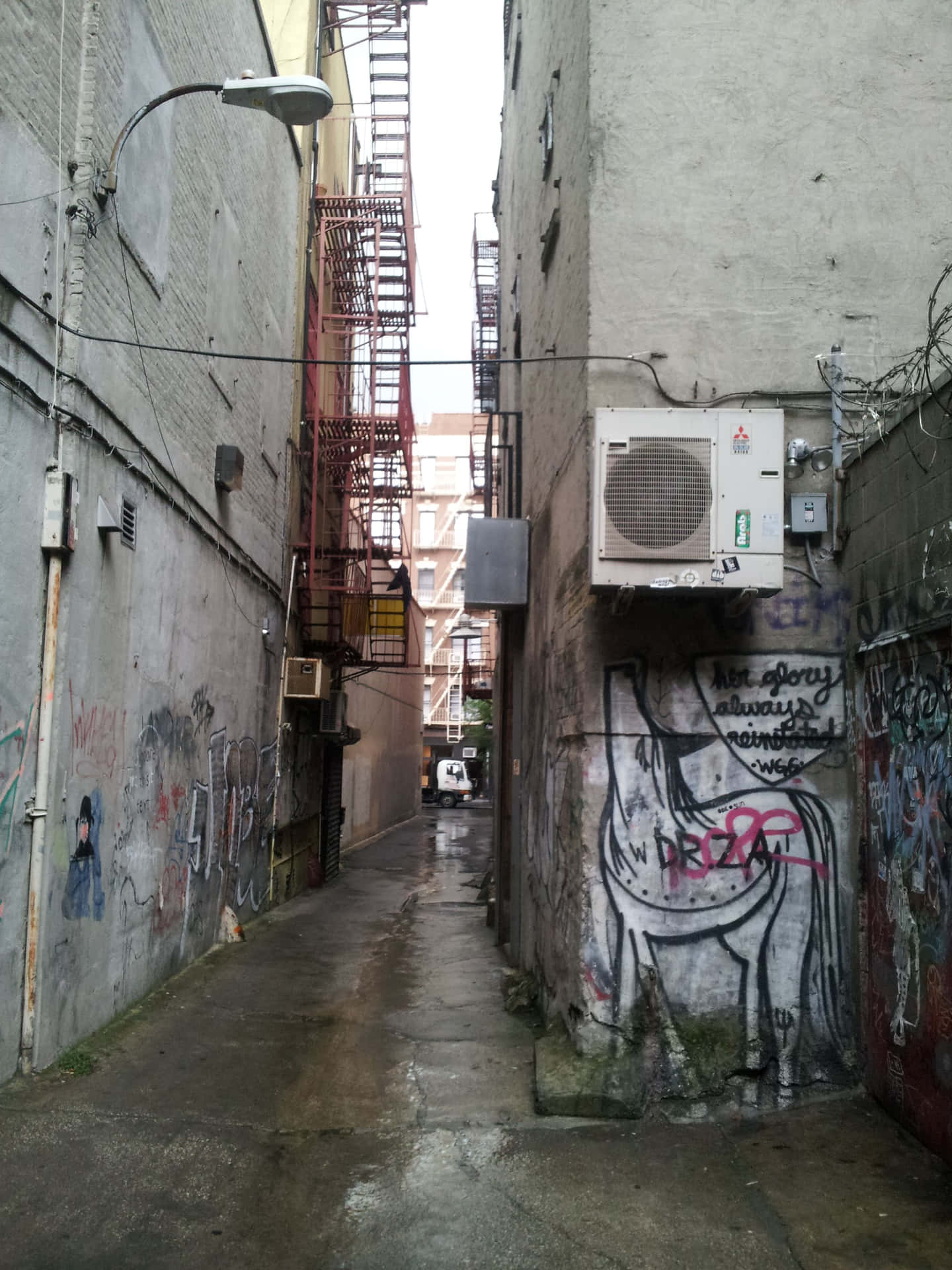 A Look Into An Intimate Alleyway