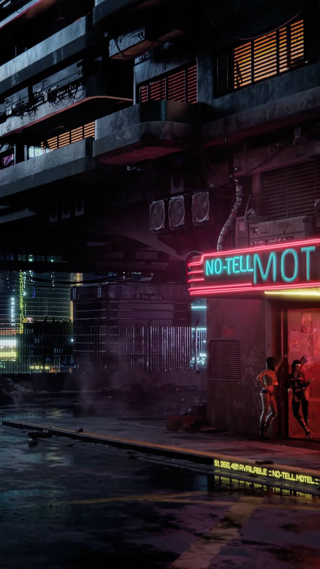 Alleyway In Cyberpunk 2077 For Android