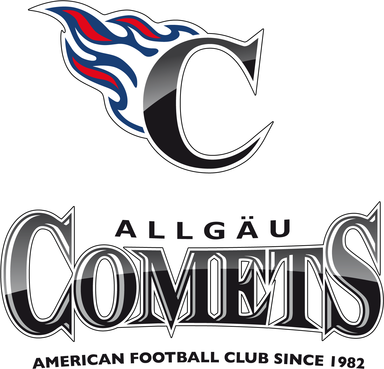 Allgaeu Comets American Football Club Logo PNG