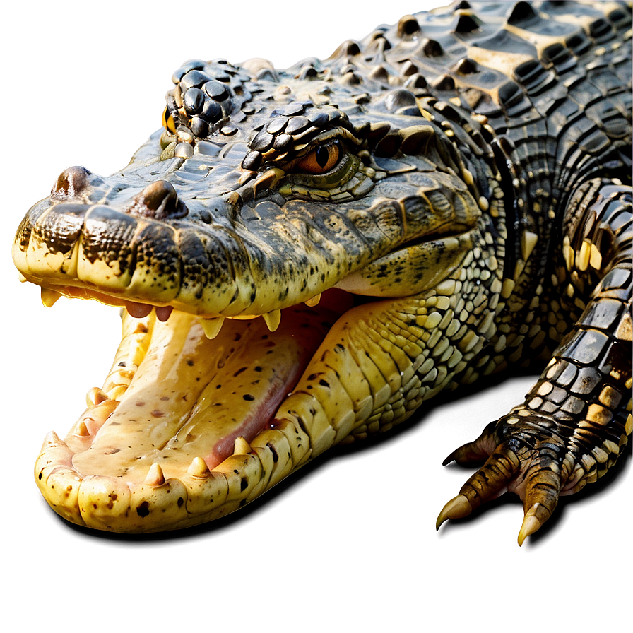 Alligator Basking Png Uxk73 PNG