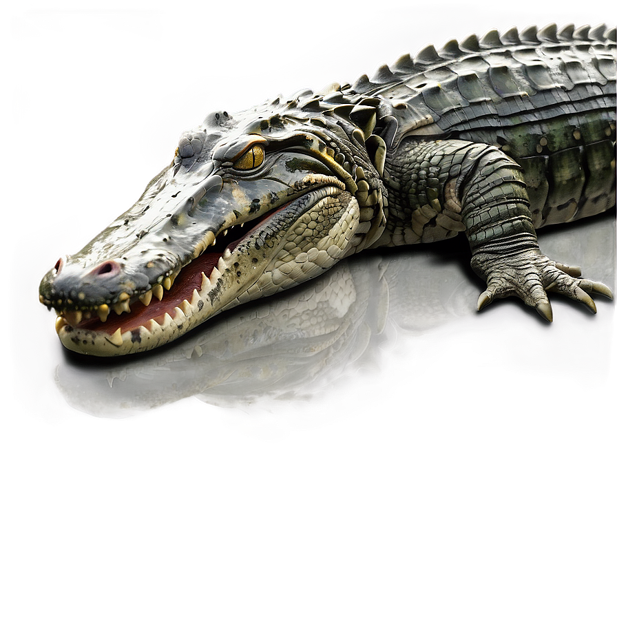 Alligator In Swamp Png Gaj67 PNG