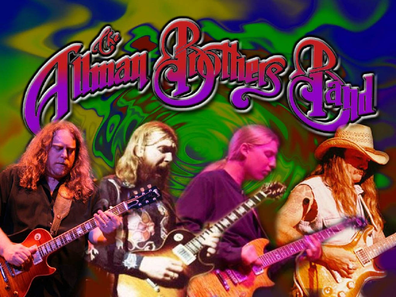 Allman Brothers Band Members Fanart Wallpaper