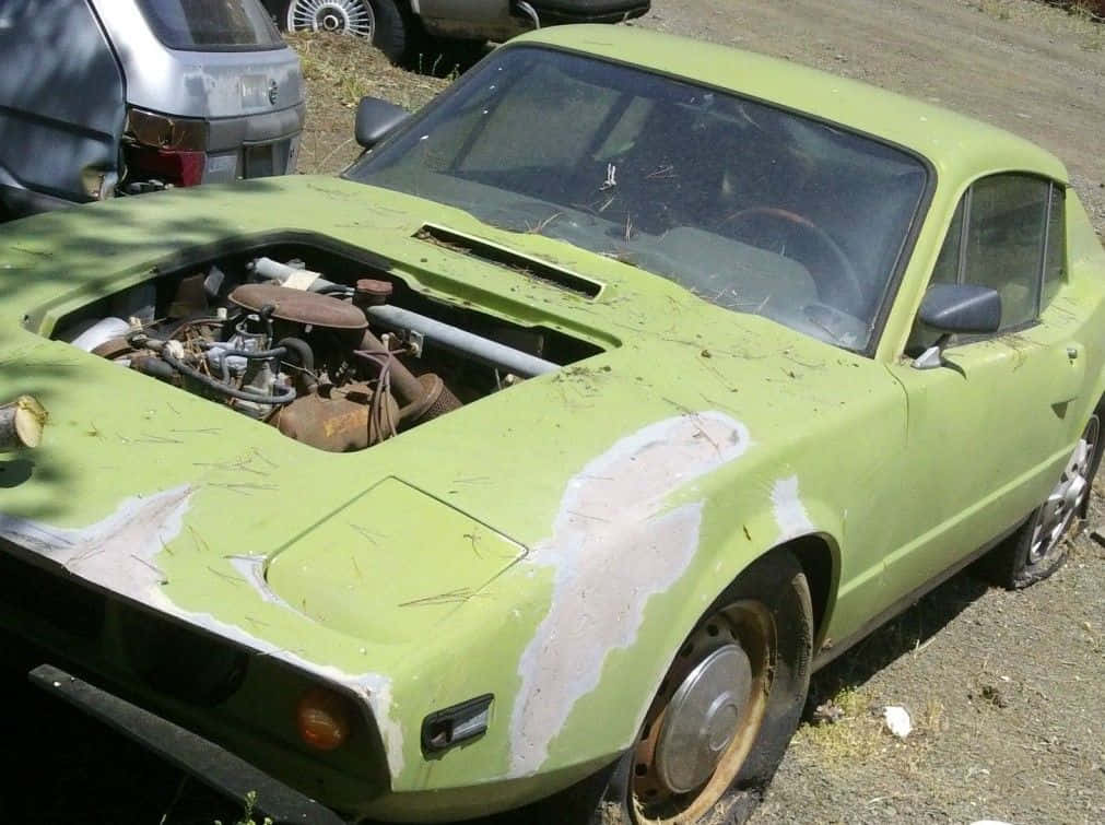 Image Séduisante De La Voiture Classique Saab Sonett Fond d'écran