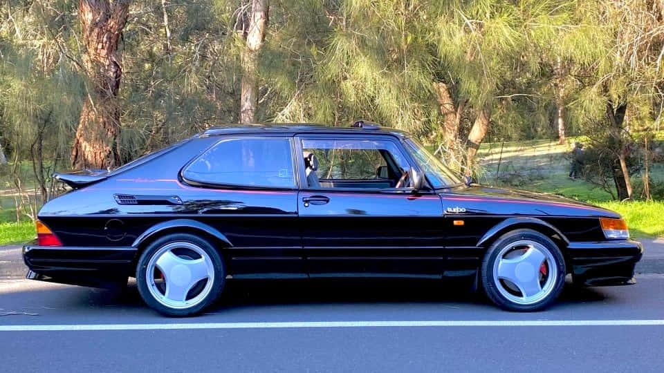 Alluring Saab 900 In Its Prime Wallpaper
