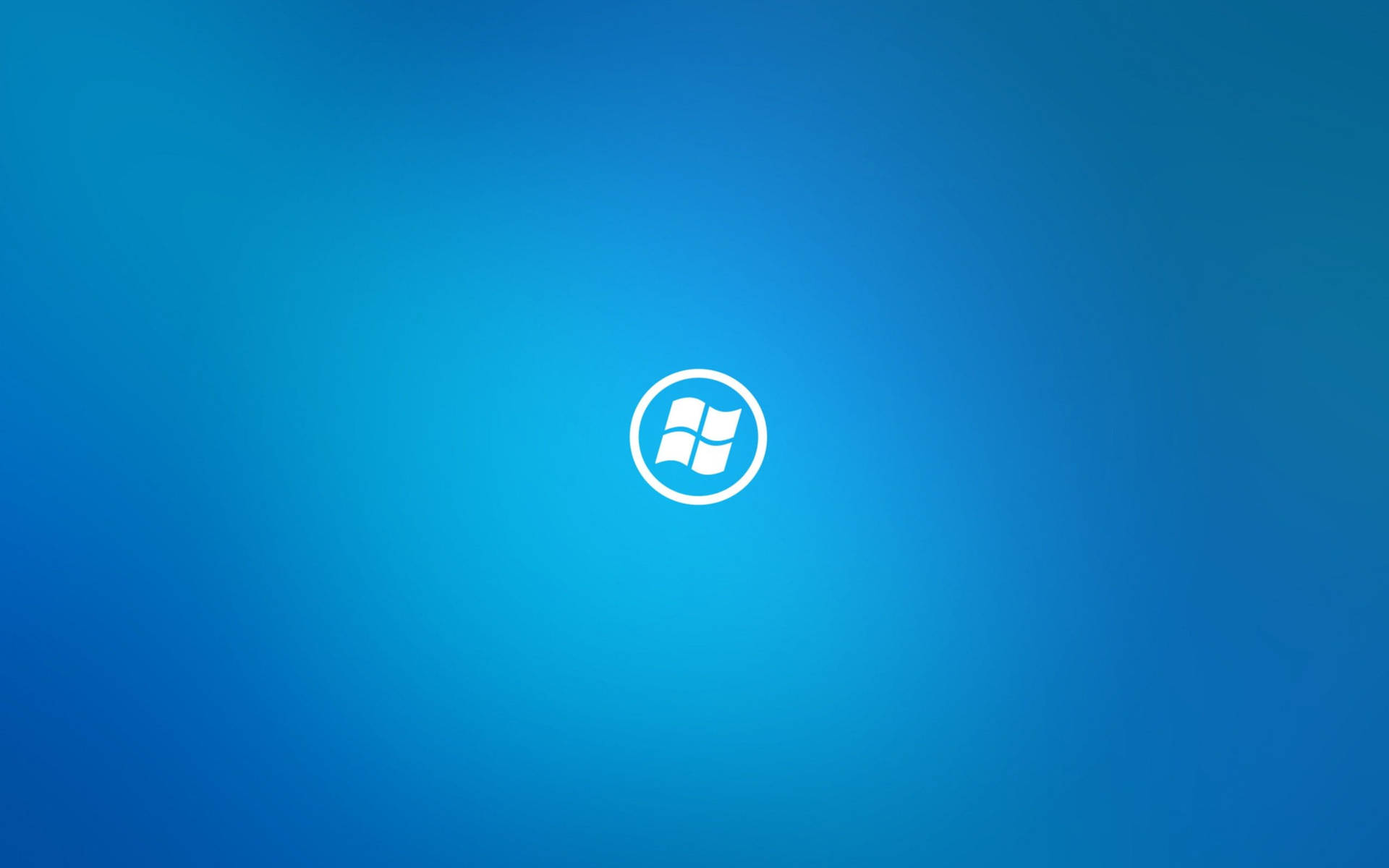Almindeligt Blåt Windows-logo Wallpaper