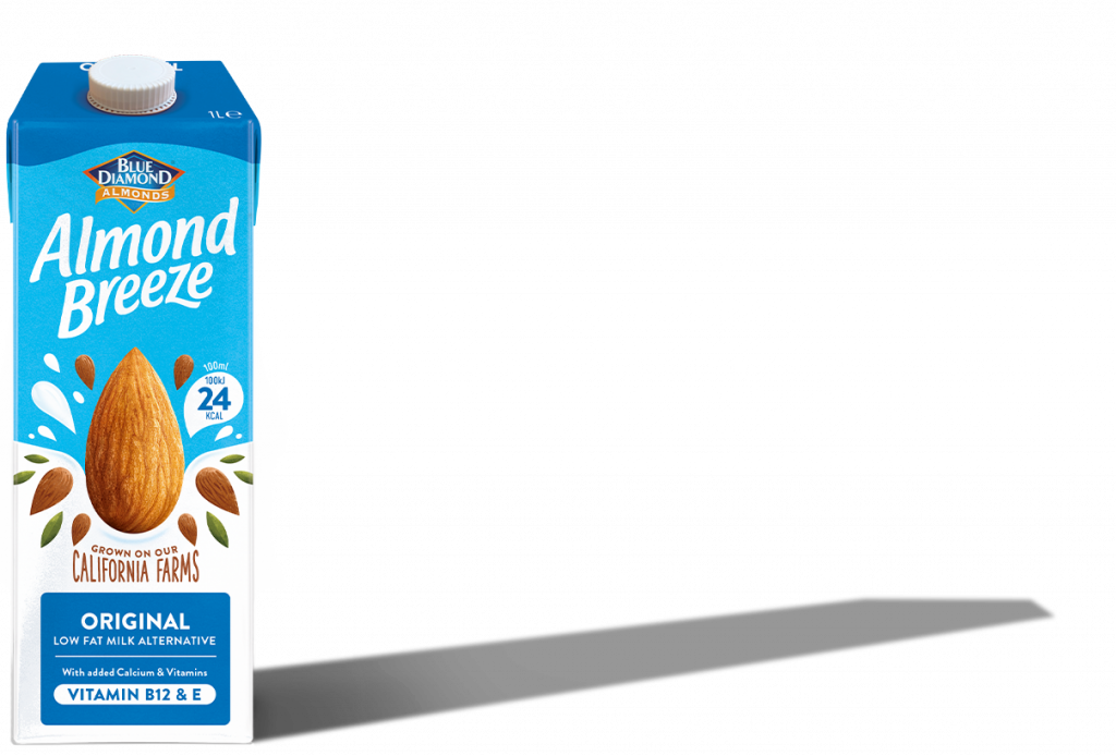 Almond Breeze Milk Alternative Packaging PNG