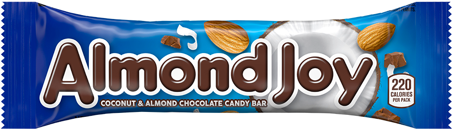 Almond Joy Candy Bar Packaging PNG