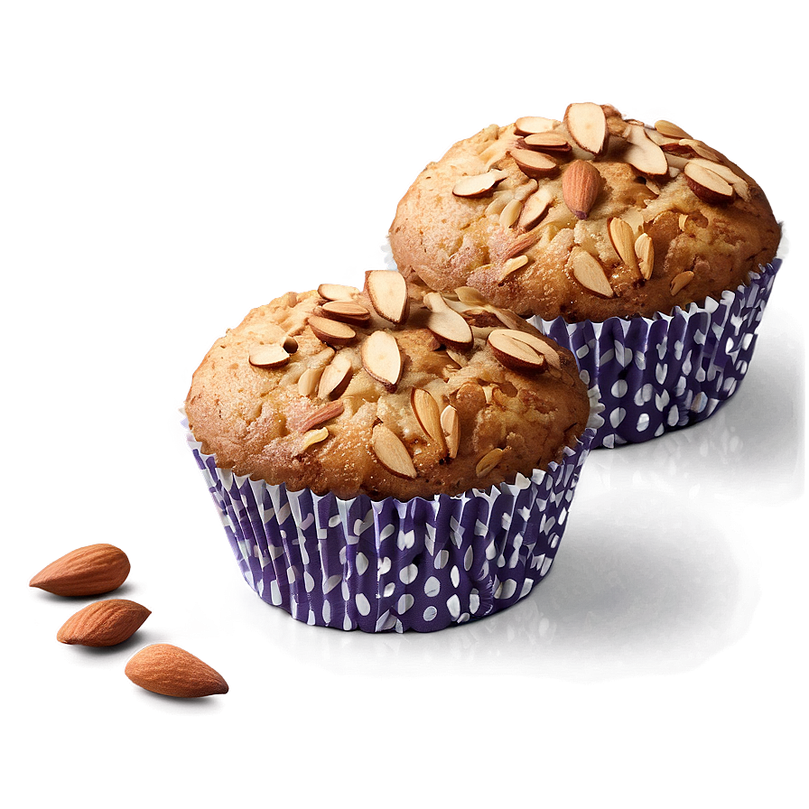 Almond Muffin Png 05212024 PNG