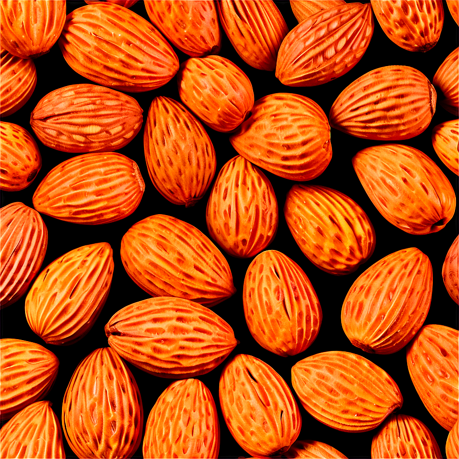 Almond Pattern Png Fej PNG