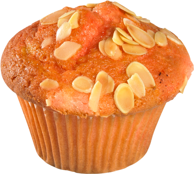 Almond Topped Muffin.png PNG