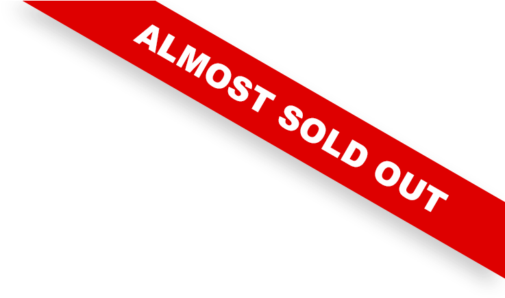 Almost Sold Out Banner PNG