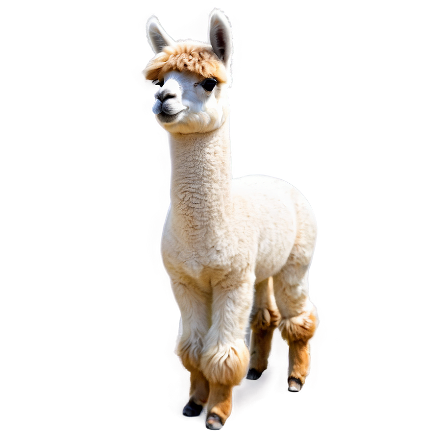 Alpaca Drawing Png 06242024 PNG