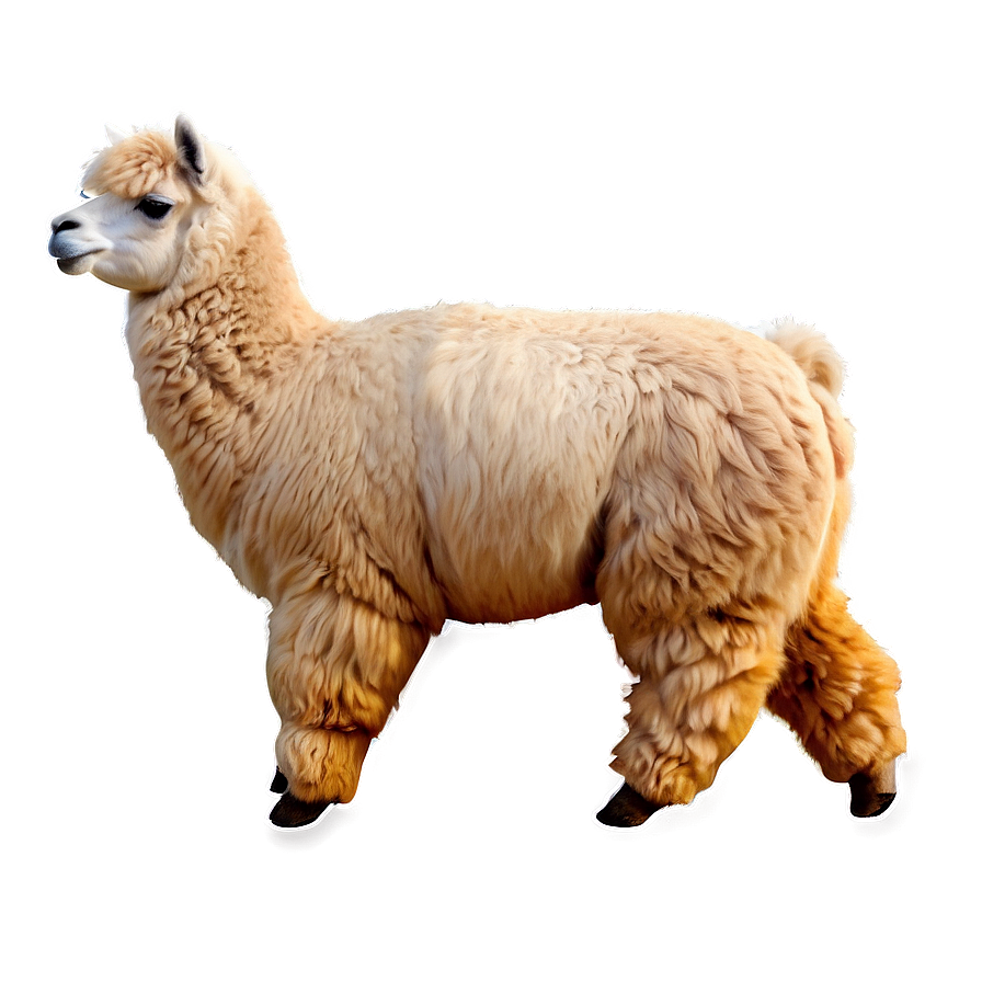 Alpaca Drawing Png 06242024 PNG