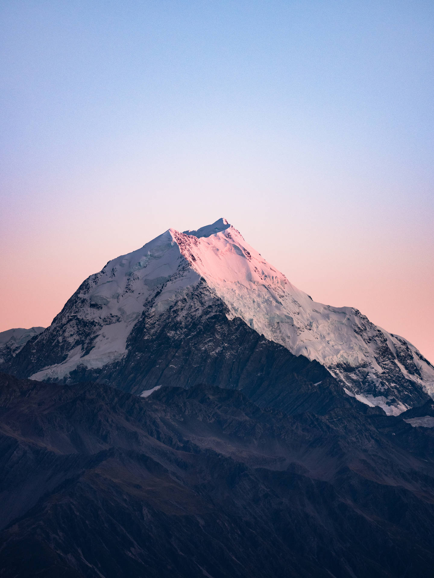 Alpenglow_on_ Mountain_ Peak SVG