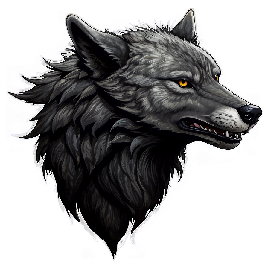 Alpha Wolf Illustration Png Hwm13 PNG
