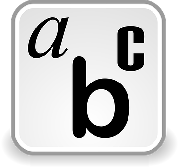 Alphabet A B C Icon PNG