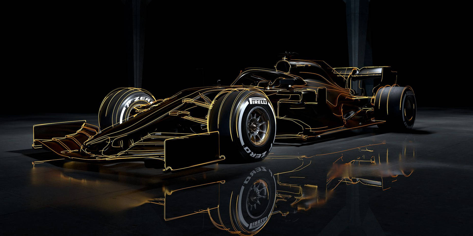 Alphatauri F1 Racing Car Speeding On A Track Wallpaper