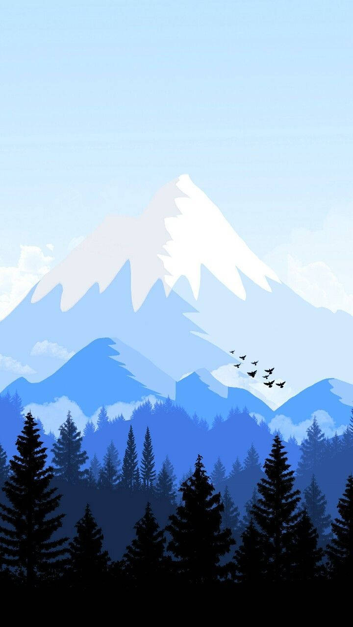 The Majestic Alps Wallpaper