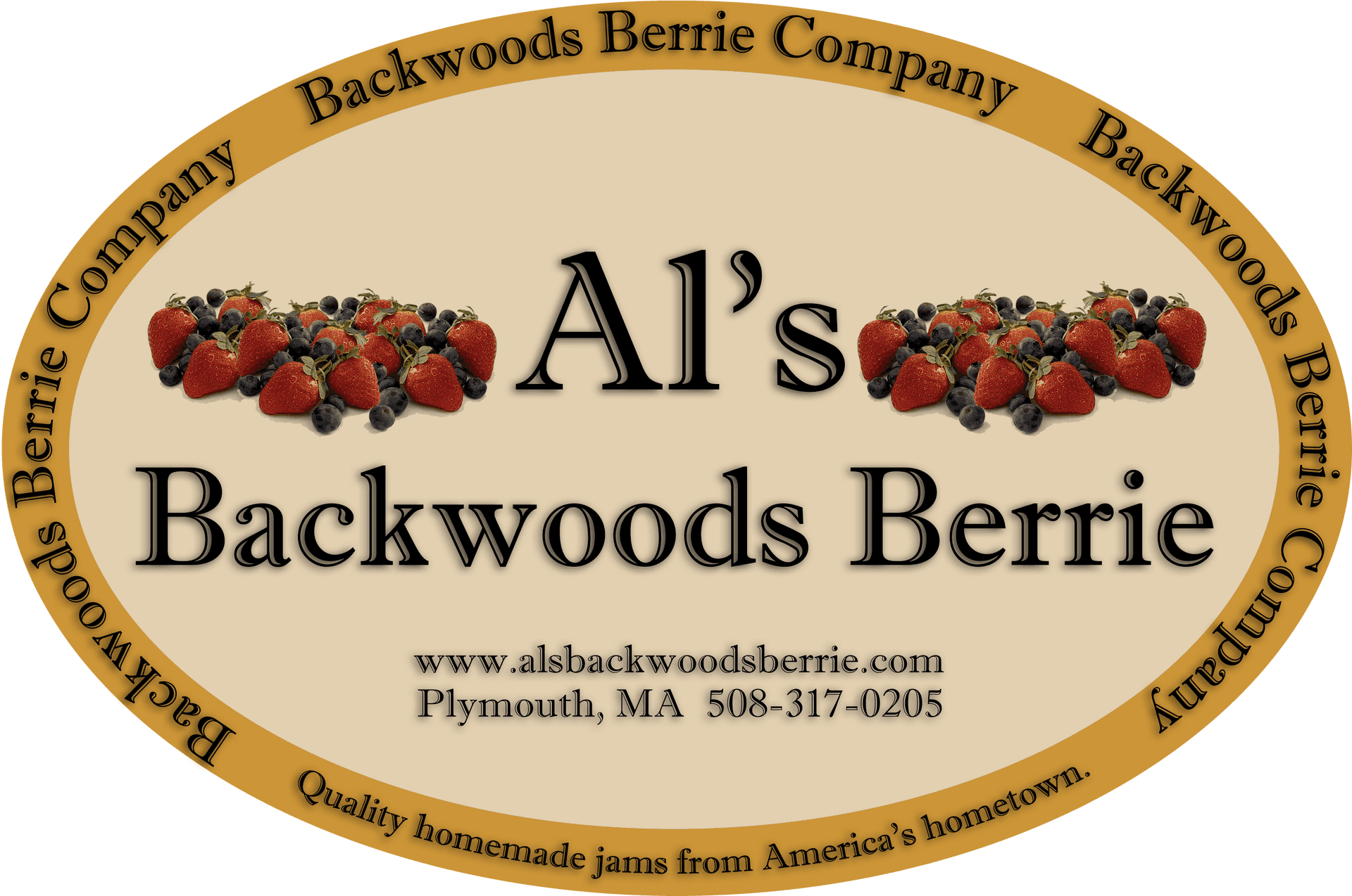 Als Backwoods Berrie Company Logo PNG