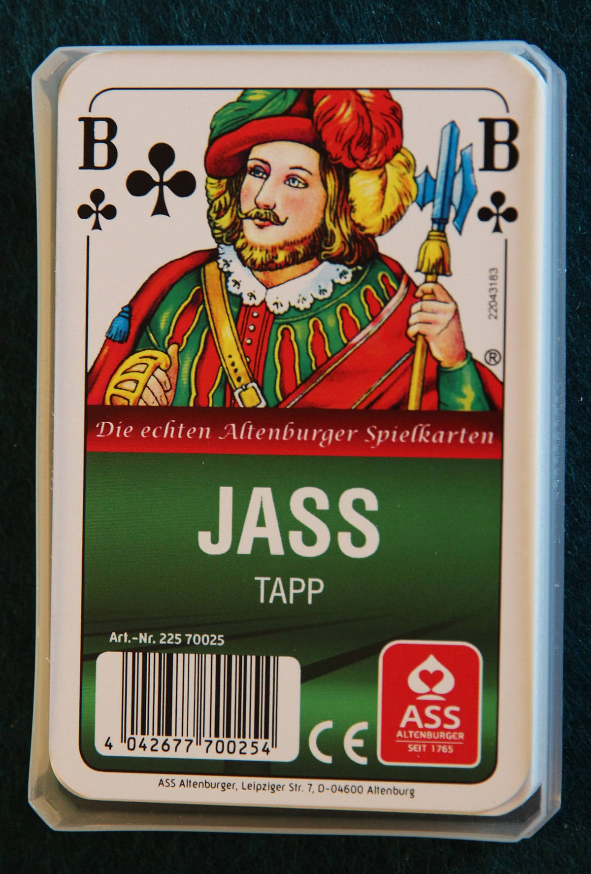 Altenburger Spielkarten Jackof Clubs Wallpaper