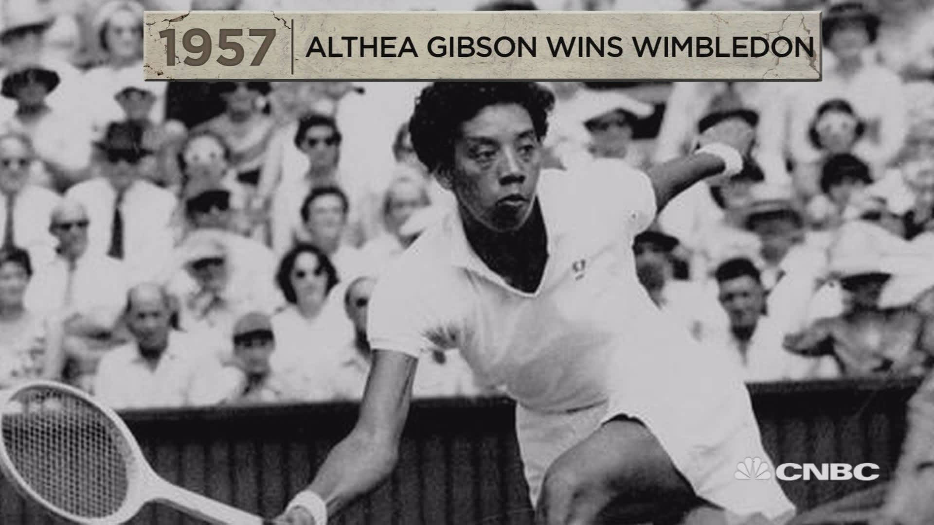 Altheagibson Amerikanische Tennisspielerin. Wallpaper
