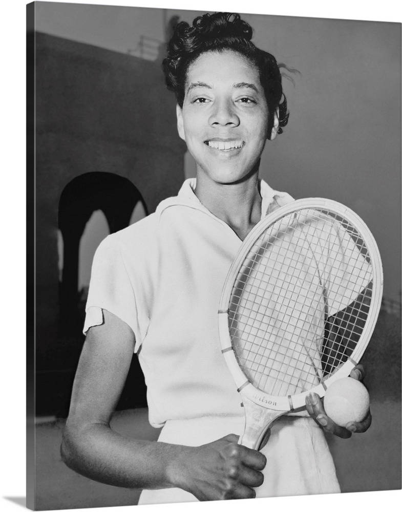Althea Gibson Kvinde enkelt Tennis Champion Wallpaper