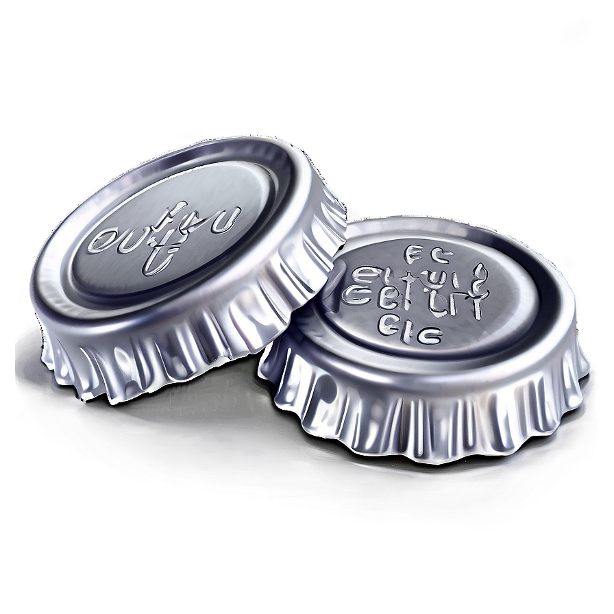 Aluminum Bottle Cap Png 06112024 PNG