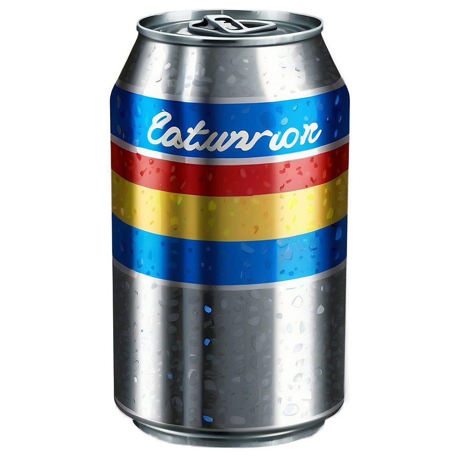 Aluminum Can Vector Png 06252024 PNG