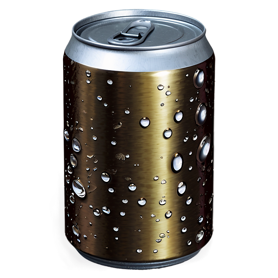 Aluminum Can With Drops Png 06252024 PNG