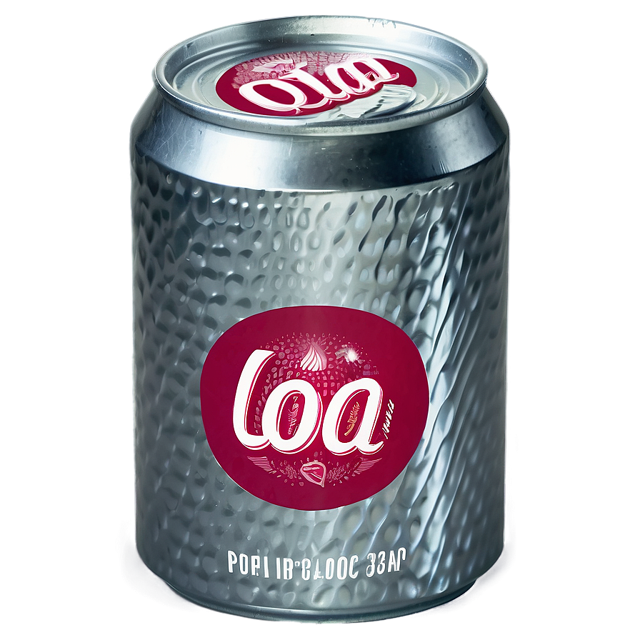 Aluminum Can With Logo Png Obq2 PNG