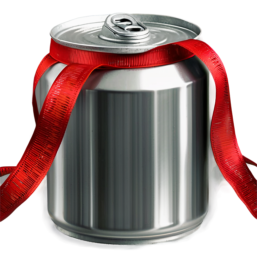 Aluminum Can With Ribbon Png Cpa PNG