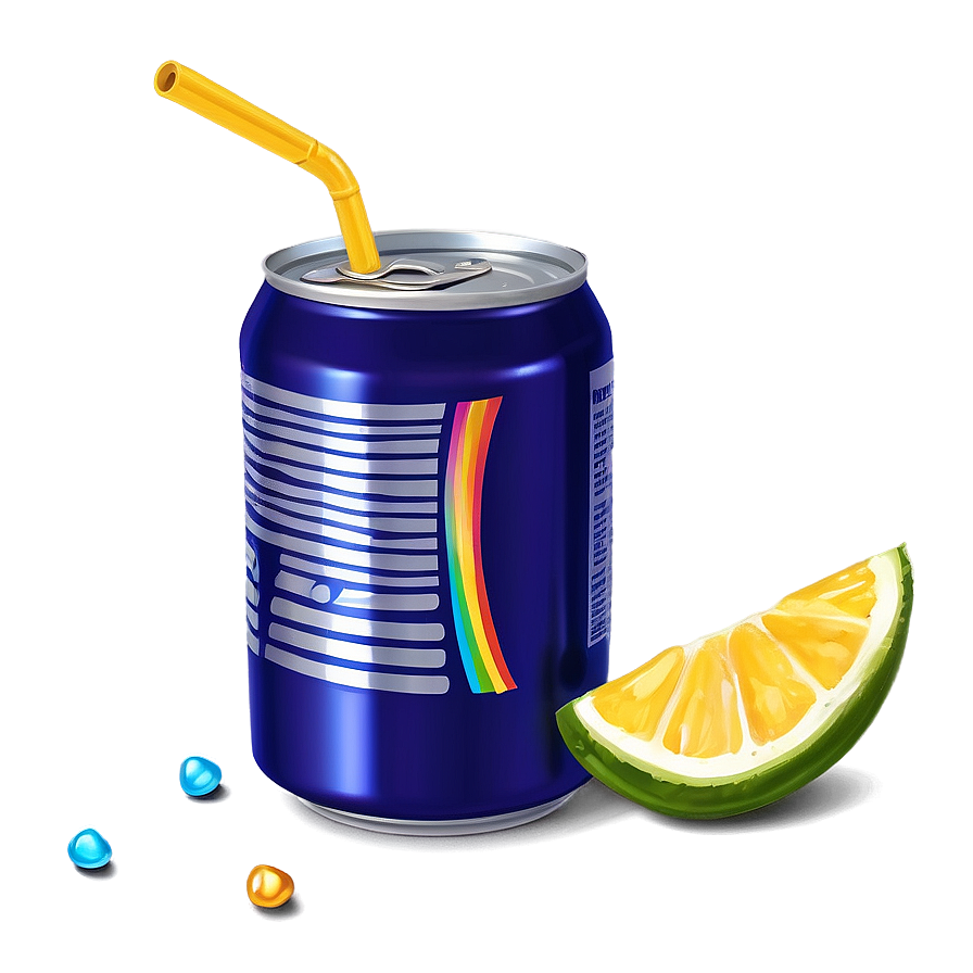 Aluminum Can With Straw Png 99 PNG