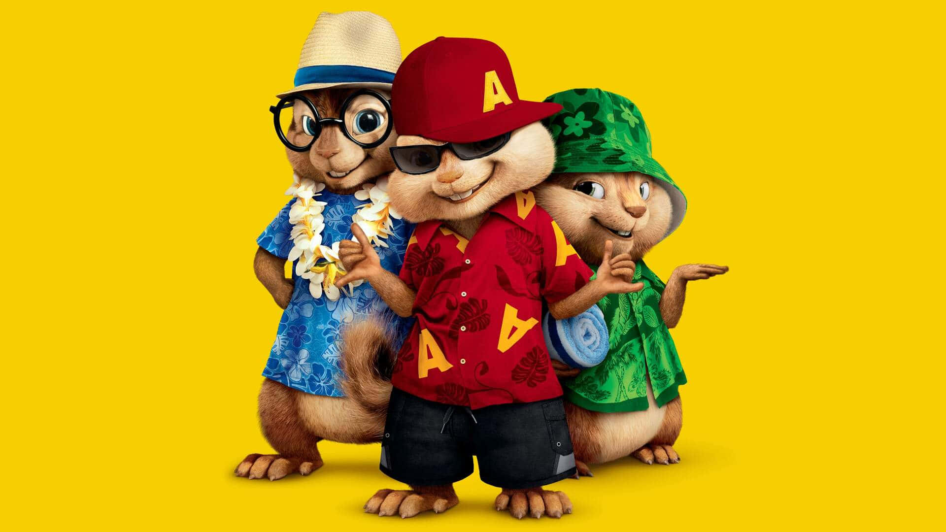 Alvin, Theodore, and Simon of Alvin and The Chipmunks