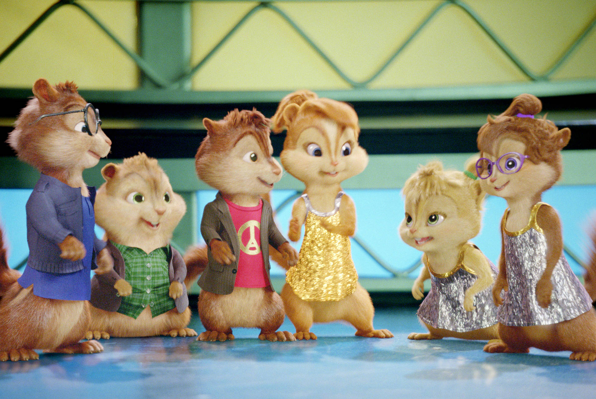 Alvin And The Chipmunks Characters Wallpaper