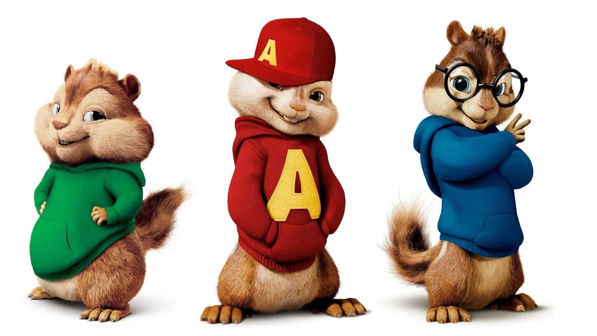 Enjoying the music of Alvin and The Chipmunks!