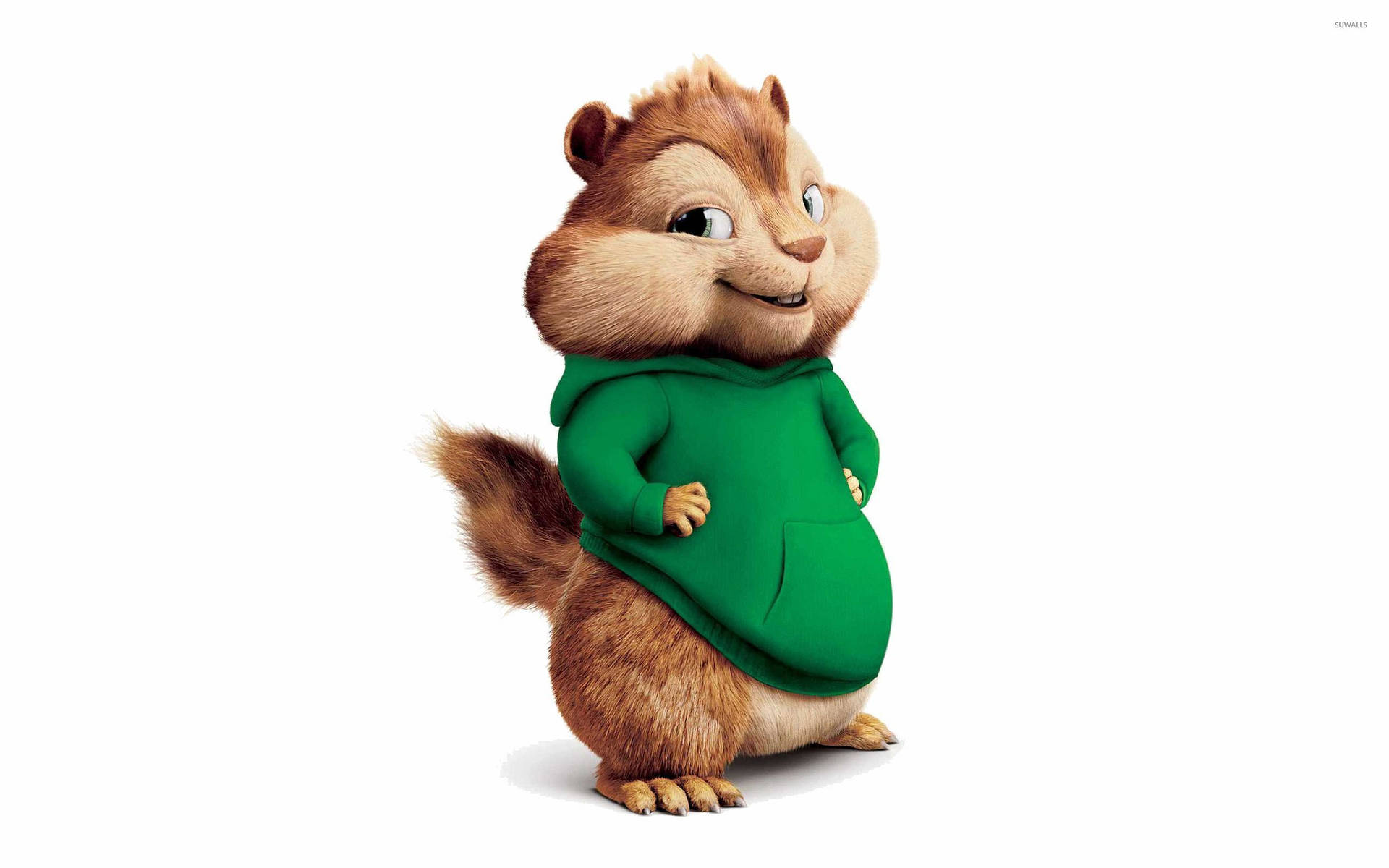 Caption: Cheerful Theodore from Alvin and The Chipmunks Wallpaper