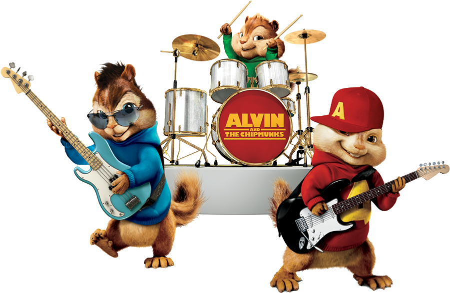 Download Alvinandthe Chipmunks Band | Wallpapers.com