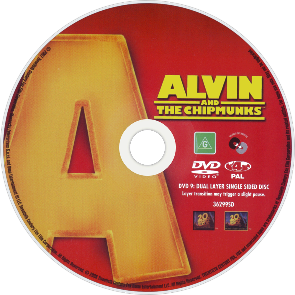 Alvinandthe Chipmunks D V D PNG