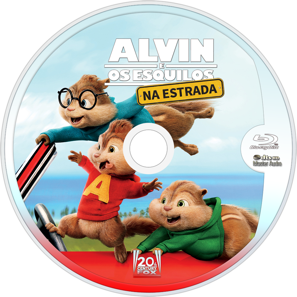 Alvinandthe Chipmunks Road Trip Blu Ray Disc PNG